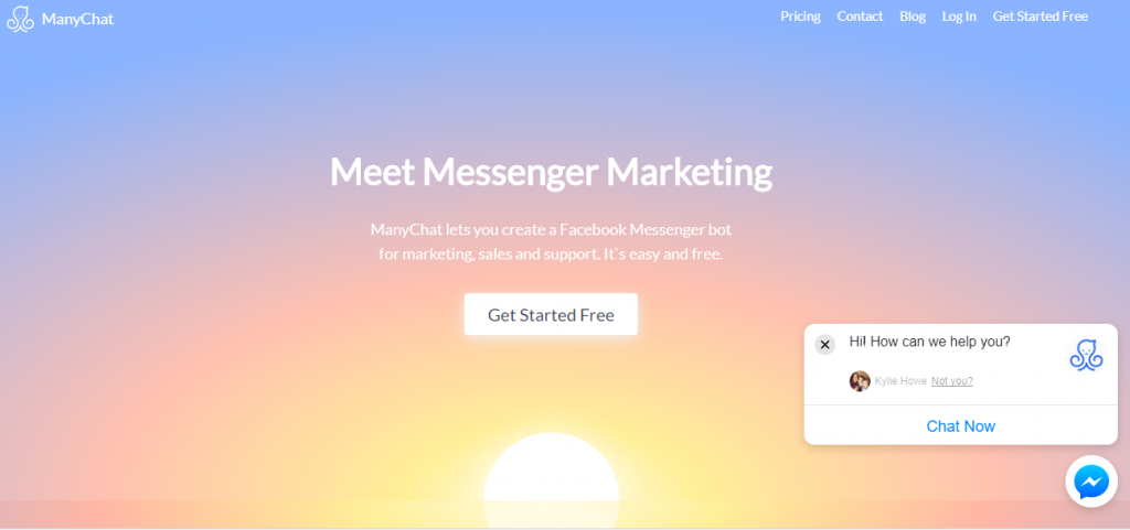 ManyChat for Facebook Messenger Bot